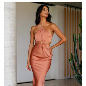 Soul Voices Maxi Dress Bronze